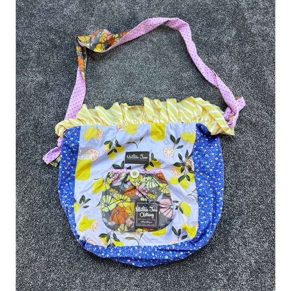 Matilda Jane Handbags - Matilda Jane Adventure Begins‎ Lemon Zest Joey Bag Purse BoHo Prints